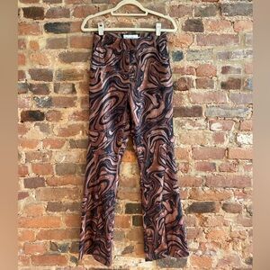NWOT House of Sunny Mahogany Paradise Set - Pants Size 4